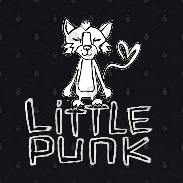 Little Punk, Punk cat by badlydrawnbabe